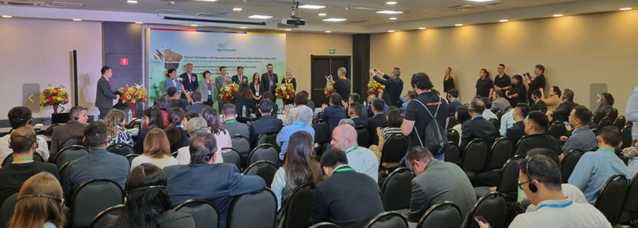 新朝陽赴巴西亮相ACE農(nóng)化展，公司生物技術(shù)和產(chǎn)品引發(fā)高度關(guān)注